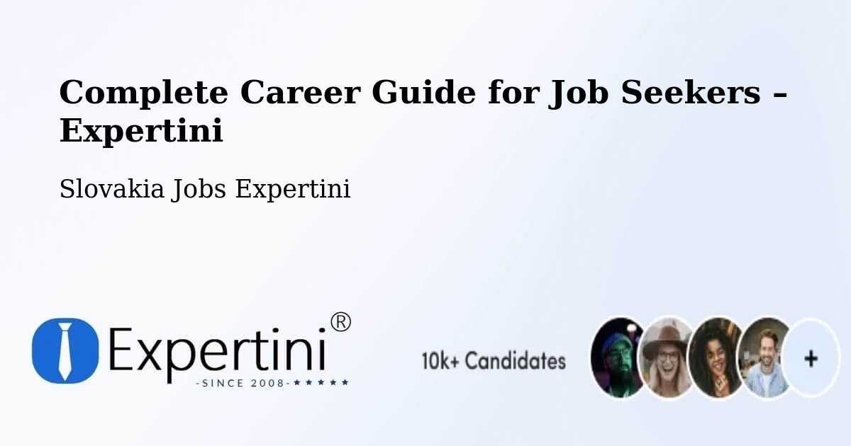 Career Guide for Job Seekers – Poltár - Poltár, Slovakia Jobs Expertini