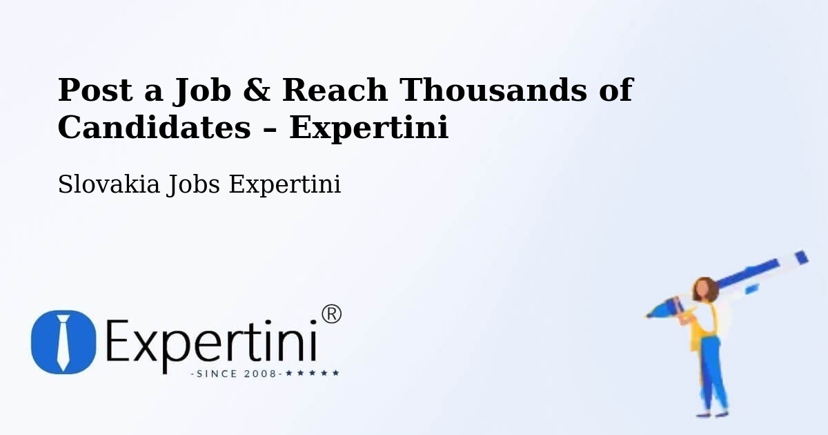 Post a Job in Poltár – Hire the Right Talent - Poltár, Slovakia Jobs Expertini