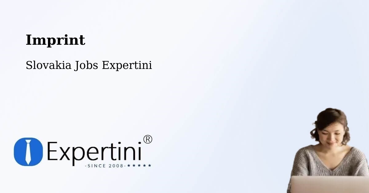 Imprint – Poltár - Slovakia Jobs Expertini