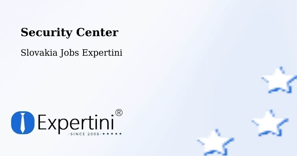 Security & Compliance – Poltár - Slovakia Jobs Expertini