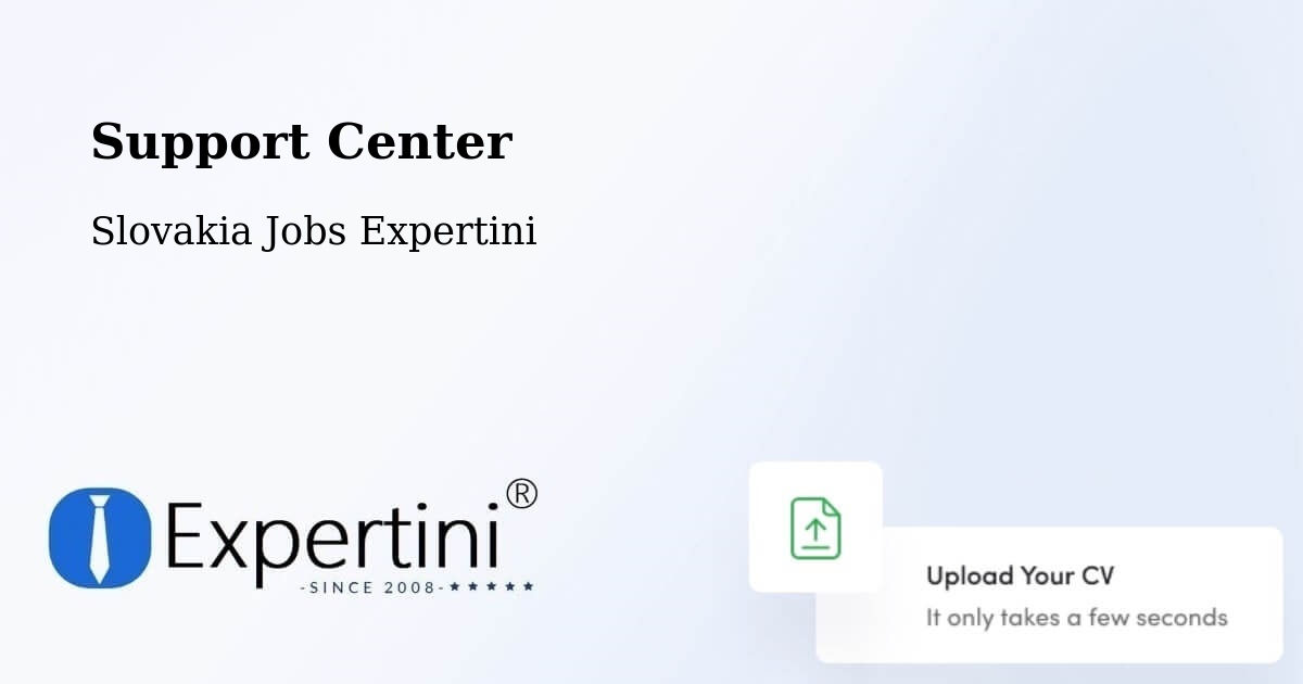 Support Services – Poltár - Slovakia Jobs Expertini